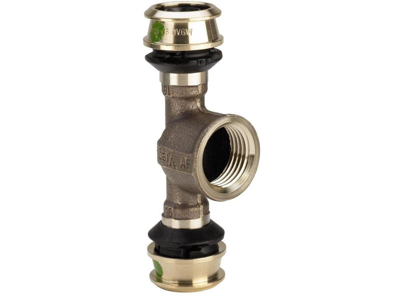Viega Raxofix T-piece 25 x 1/2" x 25 mm gunmetal