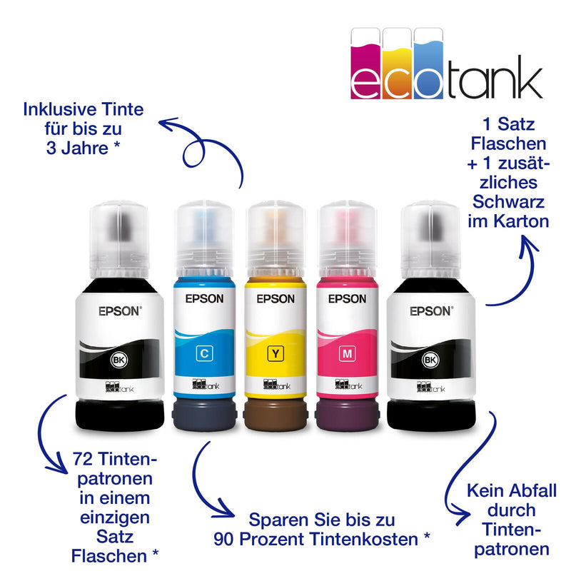 Epson EcoTank ET-2851 A4-Tintentank-Multifunktionsdrucker