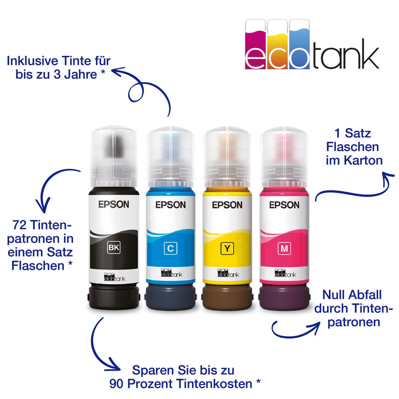 Epson EcoTank ET-2826 A4-Tintentank-Multifunktionsdrucker