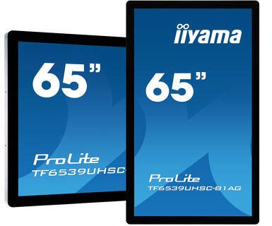 iiyama ProLite TF6539UHSC-B1AG Signage Touch Display 165 cm(65 Zoll)4K-UHD, IPS-Panel, 500cd/m², 24/7, LAN
