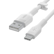 Belkin BoostCharge Flex USB-A auf USB-C Kabel (2m, Weiß)