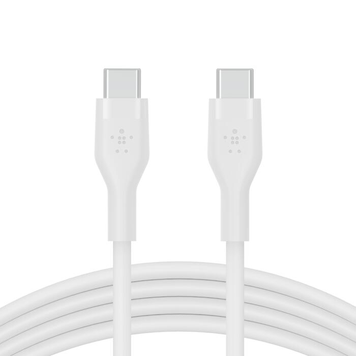 Belkin BoostCharge Flex USB-C auf USB-C Kabel (1m, Weiß)