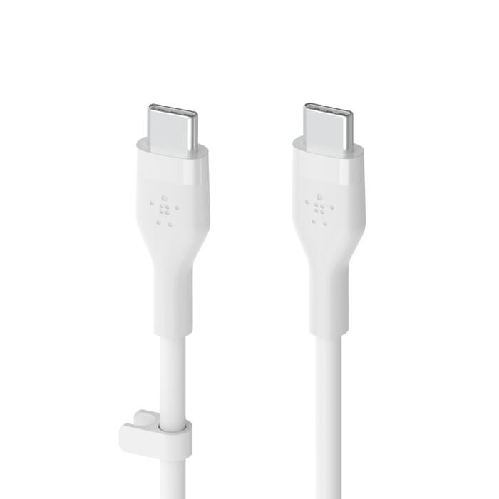 Belkin BoostCharge Flex USB-C auf USB-C Kabel (2m, Weiß)