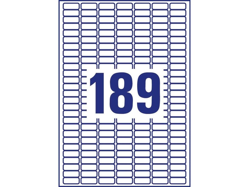 Avery Removable labels white
