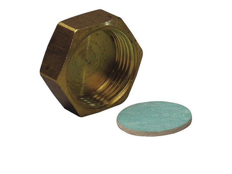 Uponor fluvia end cap w. bleeder g3/4