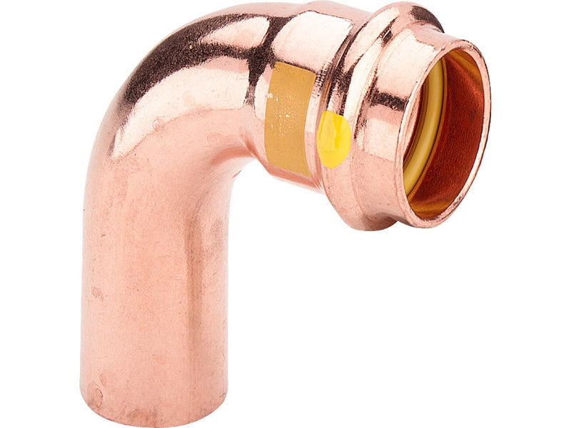 Viega Profipress G bend 90° 35 Copper/bright 345570