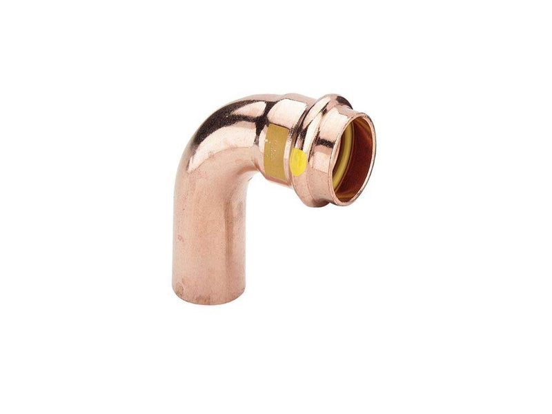 Viega Profipress G bend 90° 28 Copper/bright 345563