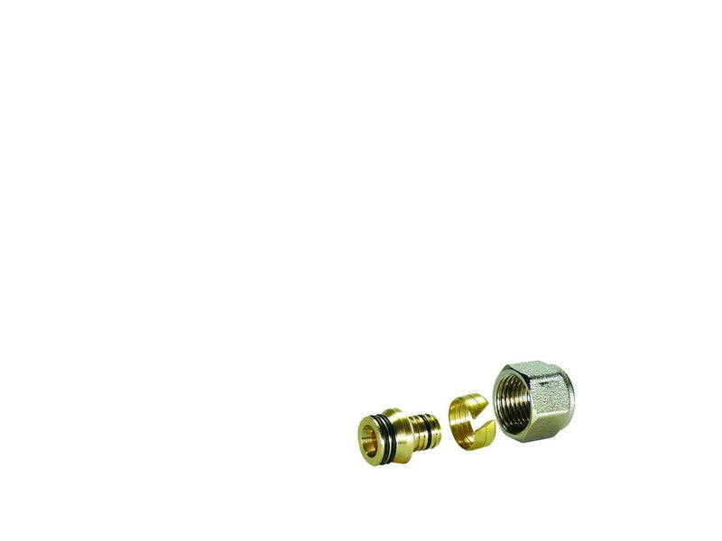 Pettinaroli Complete adapting set for polyethylene pipe brass 1/2x15/10 pex