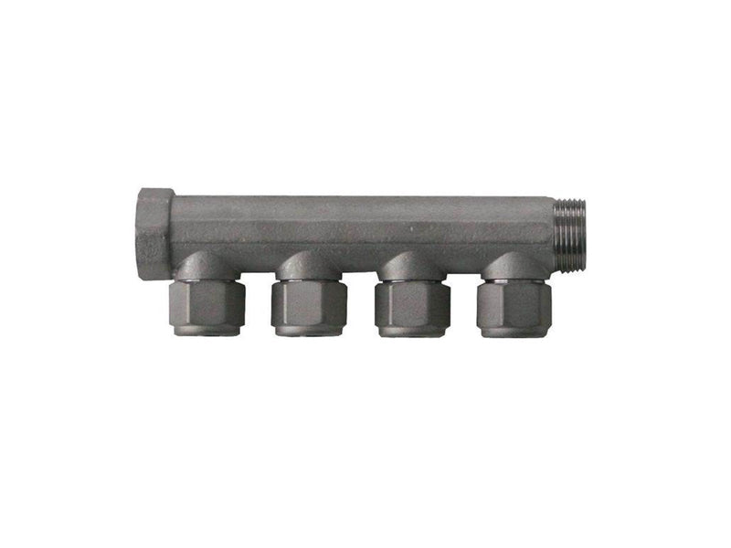 Pettinaroli manifold 4 outlets tea 15 mm