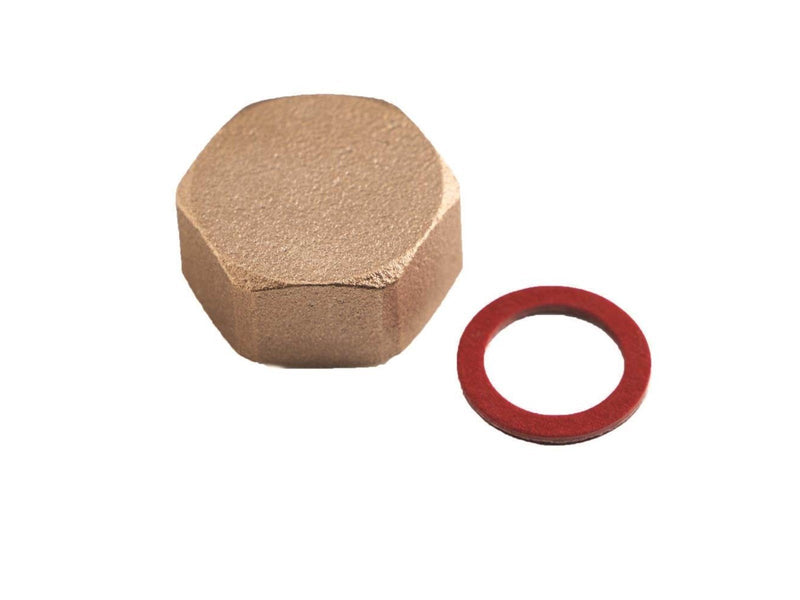 Roth cap for gunmetal manifold