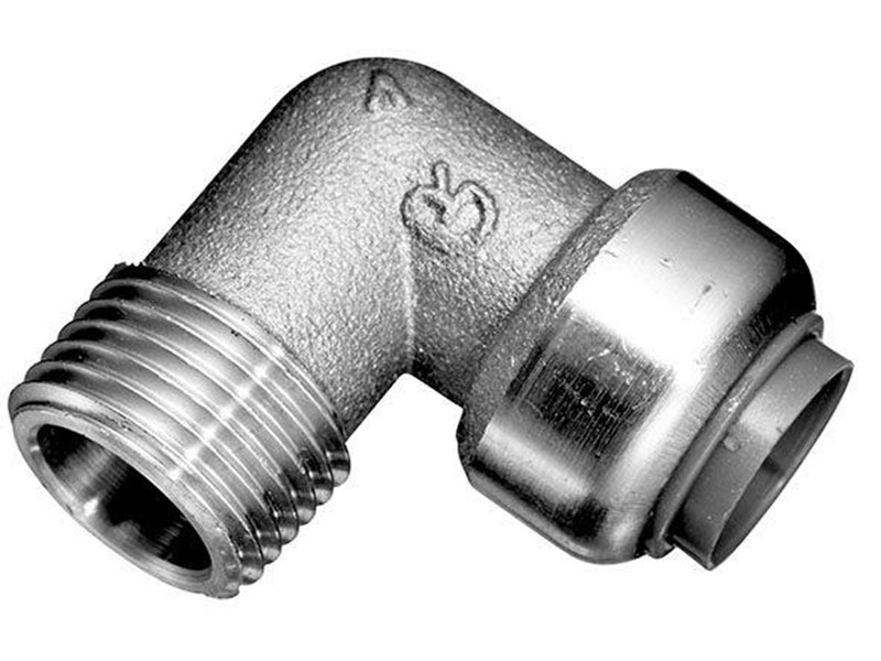 Roth male elbow 90° push-fit 22 mm x 3/4"