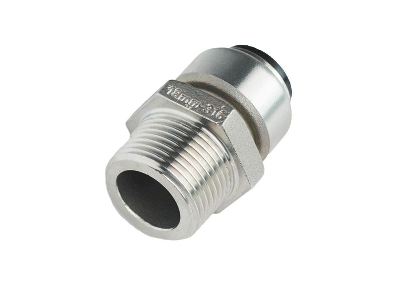Roth straight male connector 15 mm x 1/2"