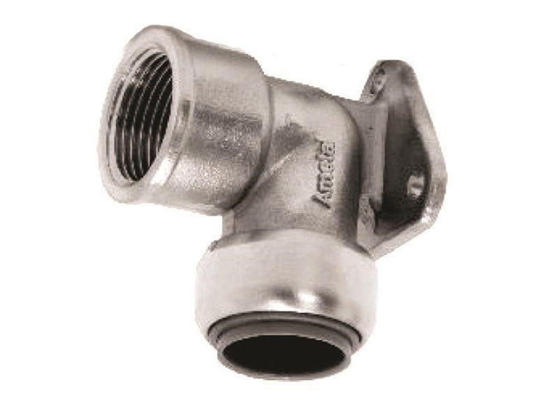 Roth backplate elbow 15 mm x 1/2"