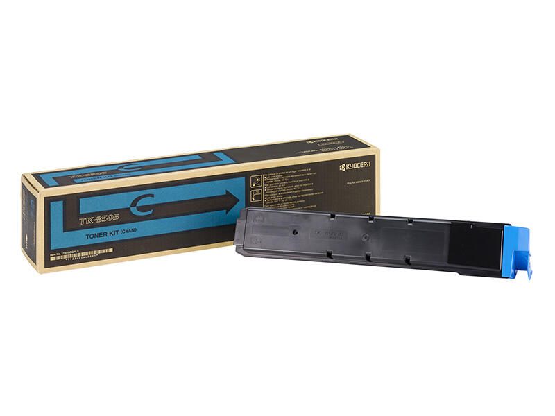 Kyocera Original TK-8505C Toner cyan 20.000 Seiten (1T02LCCNL0) für TASKalfa 4550ci, 4551ci, 5550ci, 5551ci