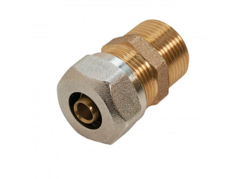 Roth connector 18 mm x 3/4" male red