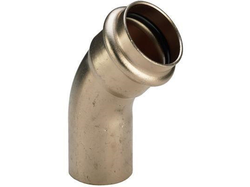 Viega Profipress bend 45° 22 Copper/bright 292515