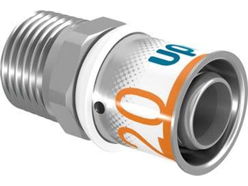 Uponor s-press plus adapter male thread 20 mm x 12