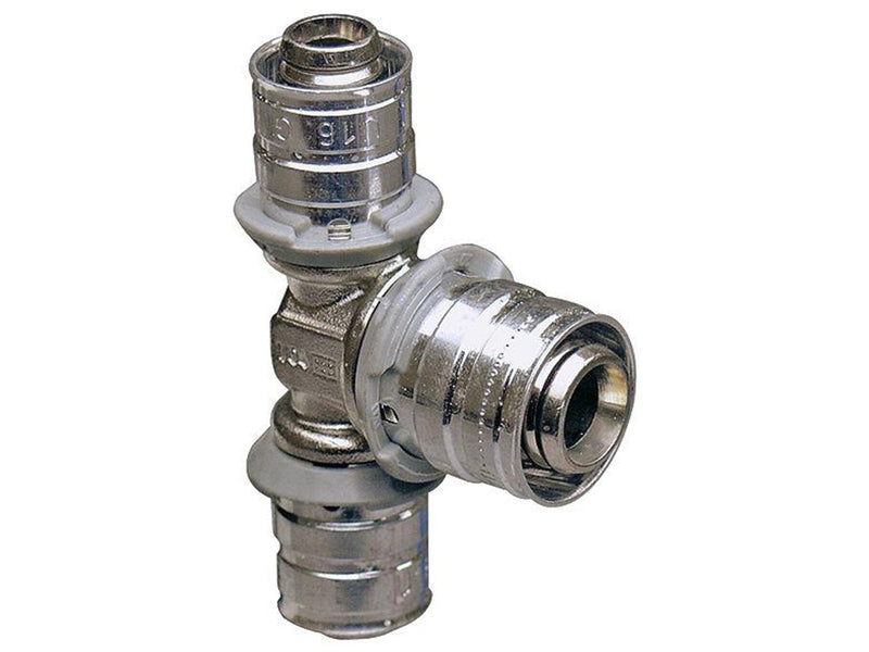 Uponor press tee reducer 50-40-50