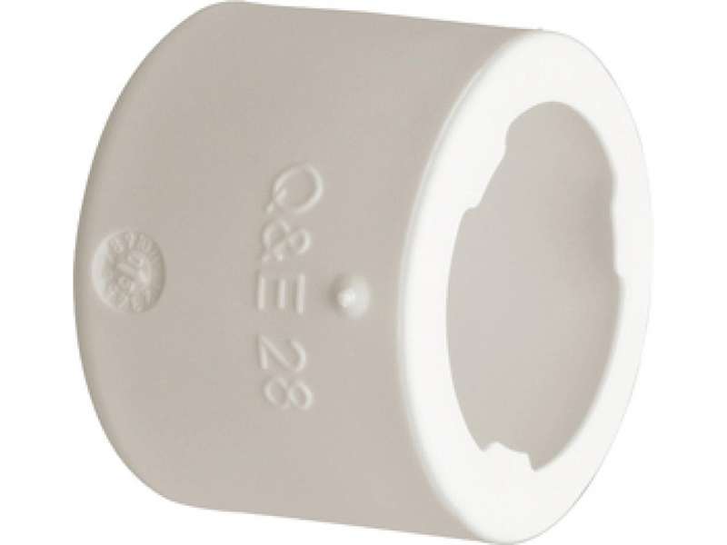 Uponor q&e ring with stop edge white nkb 15