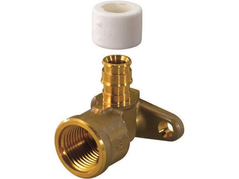 Uponor smart aqua tap elbow q&e nkb dr 15 mm x 12