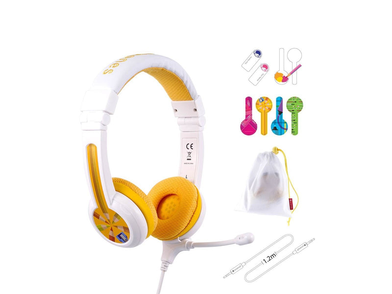 onanoff BuddyPhones School+ Yellow