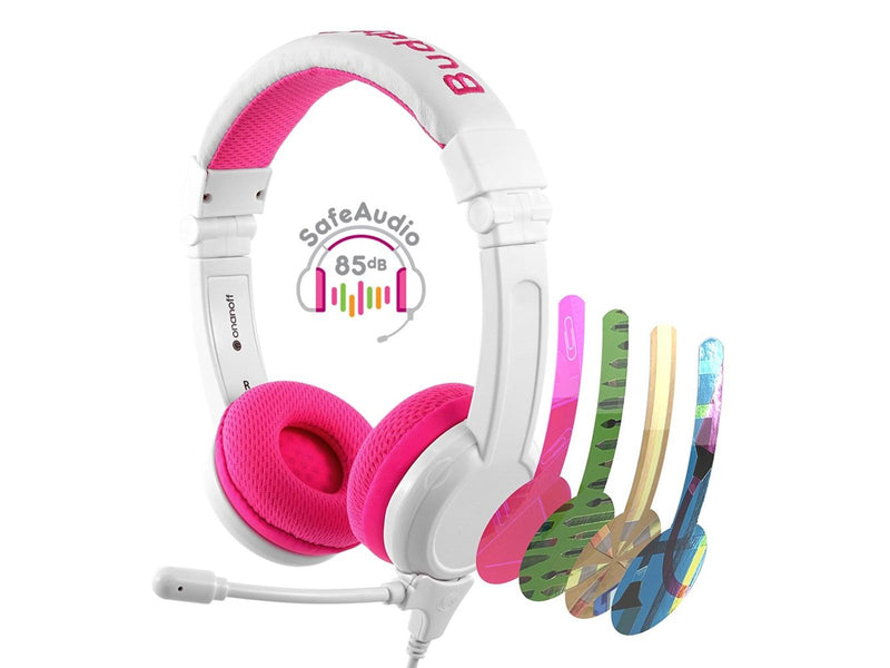 onanoff BuddyPhones School+ Pink