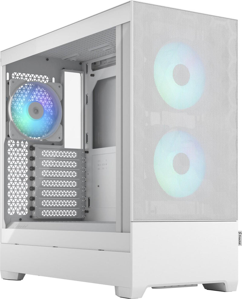 Fractal Design Pop Air RGB - TG White Clear Tint