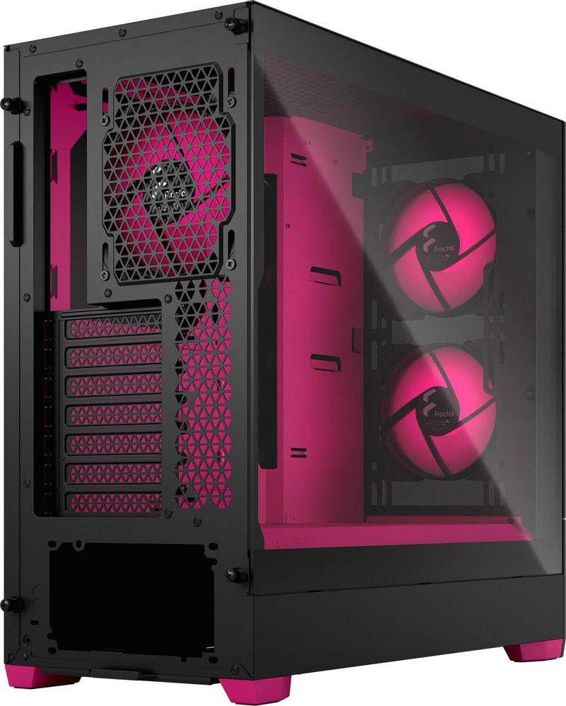 Fractal Design Pop Air RGB - Magenta Core TG Clear Tint