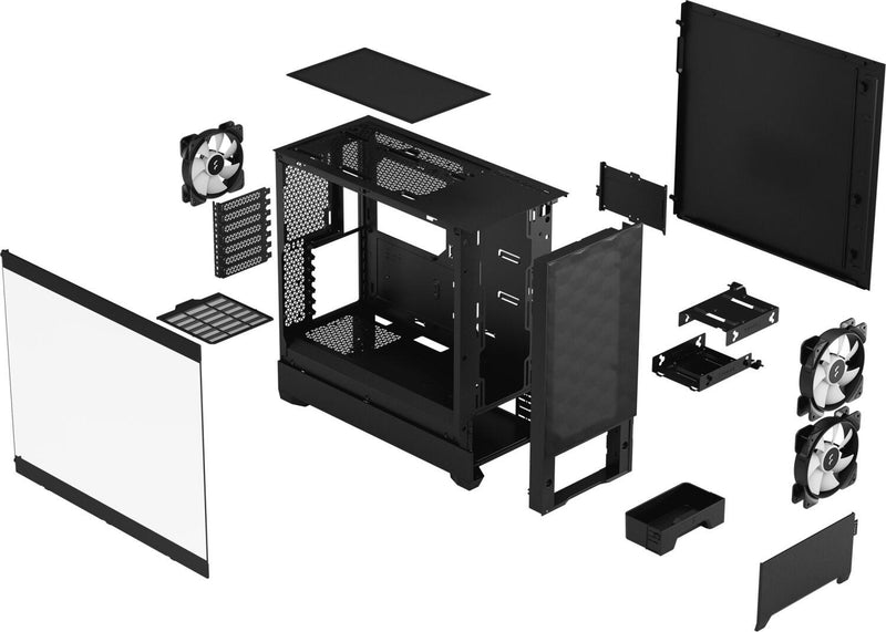 Fractal Design Pop Air RGB - Black TG Clear Tint