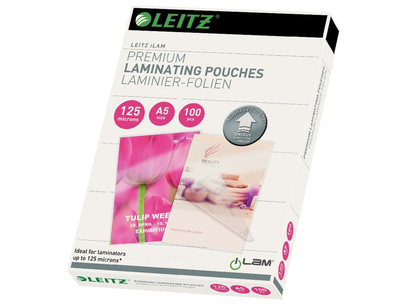 Leitz iLAM UDT Heißlaminierfolien A5, 125 mic