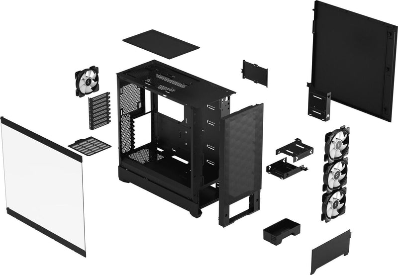 Fractal Design Pop XL Air RGB - Black TG Clear Tint