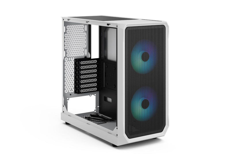 Fractal Design Focus 2 - RGB White TG Clear Tint