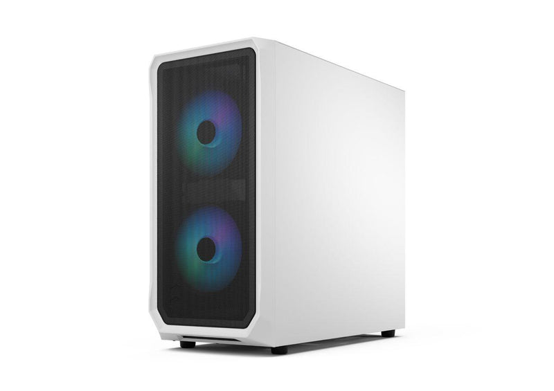 Fractal Design Focus 2 - RGB White TG Clear Tint