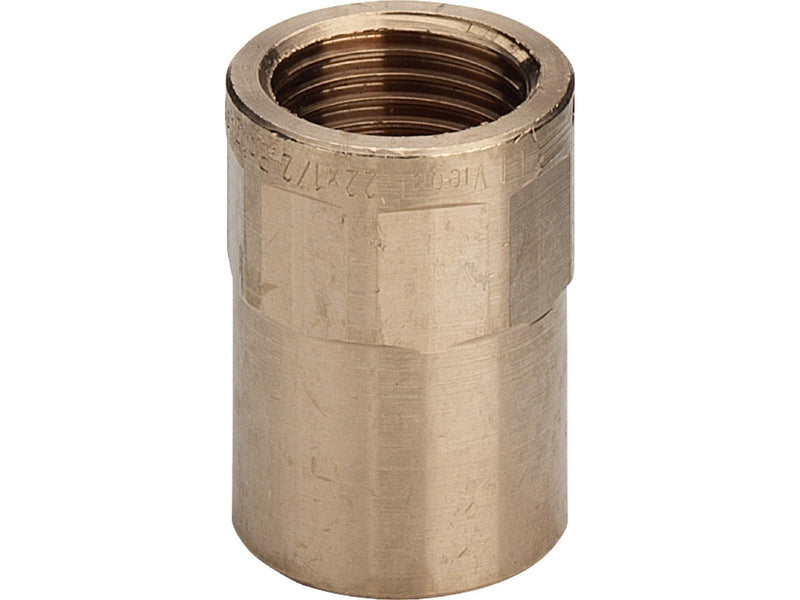 Viega Transition socket/socket 15 mm x 1/2" gunmetal
