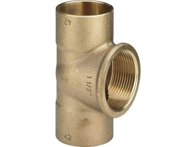 Viega T-piece 15 x 1/2" x 15 mm gunmetal