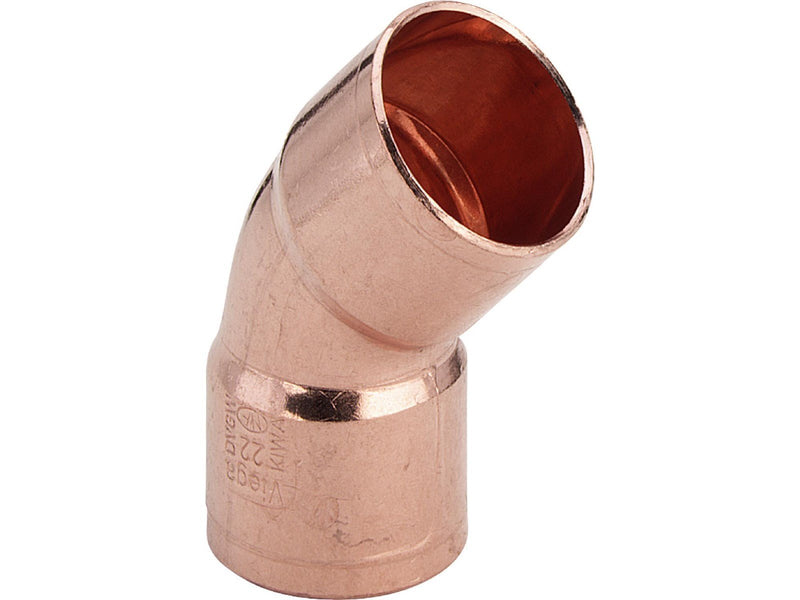 Viega Bend 45° m/m 15 mm copper