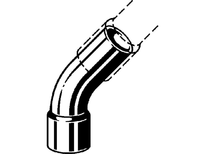 Viega Bend 45° nipple/socket 18 mm copper