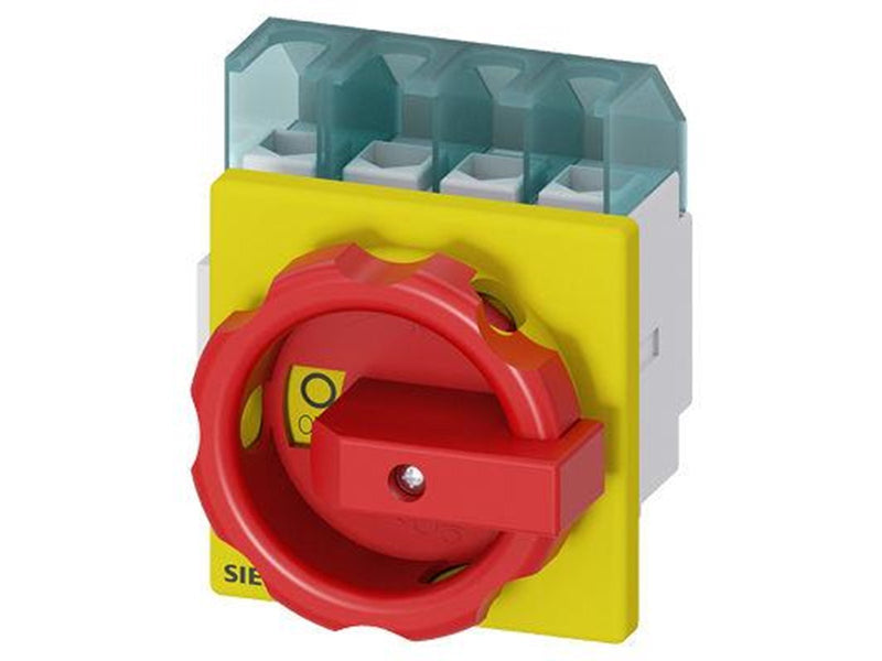Siemens Em.stop switch 32a/690v 400v/11.5kw 3ld2203-1tl53
