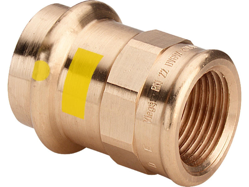 Viega Profipress G transition 18 x 1/2" socket/socket gunmetal