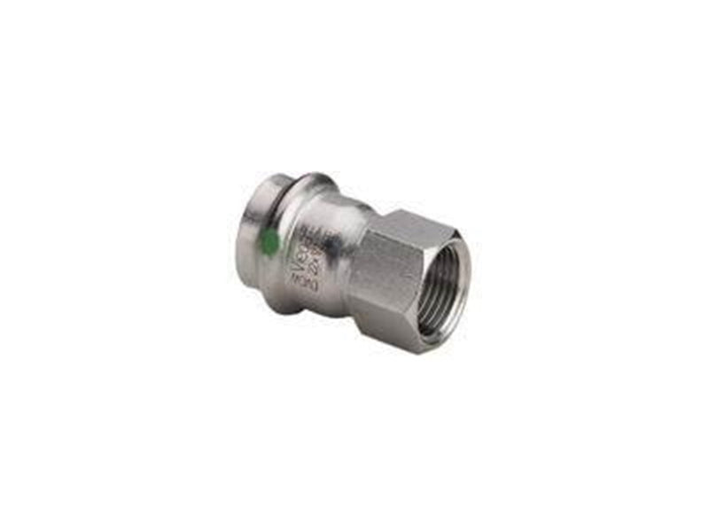 Viega Sanpress Inox transition 28 x 3/4" stainless steel