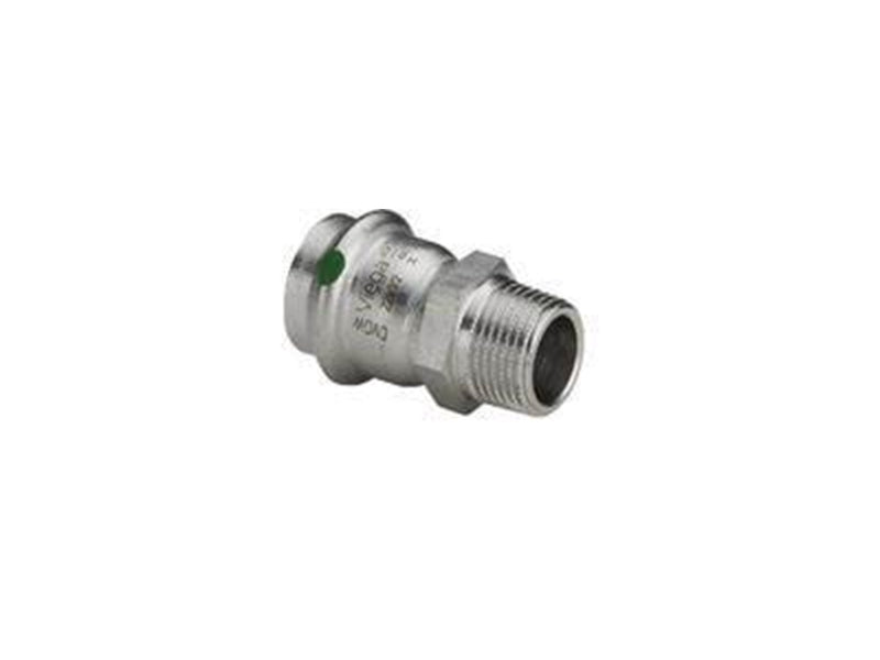 Viega Sanpress Inox transition 18 mm x 3/4" stainless steel