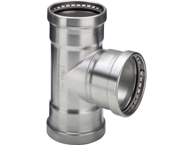 Viega Sanpress Inox XL T-piece 76.1 mm stainless steel