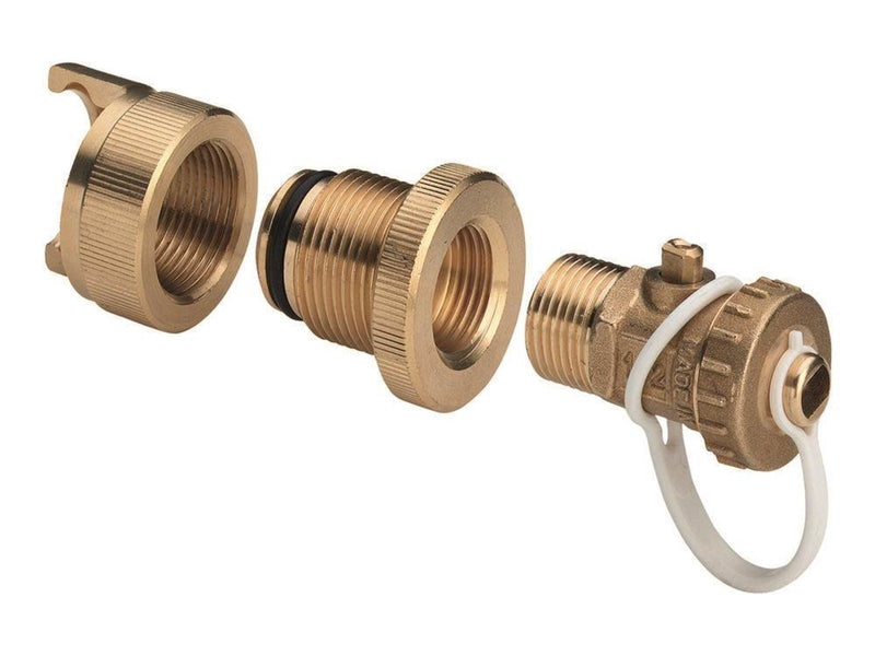 Viega Sanpress Inox pressure test nozzle 28 mm brass