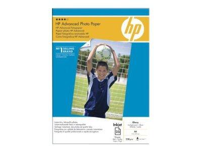 HP Fotopapier glänzend A4 (210 x 297 mm) 250 g/m² - 25 Blatt für OfficeJet Pro, DeskJet (Q5456A)