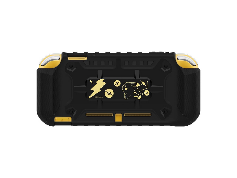 HORI Hybrid System Armor (Pokémon: Pikachu Black & Gold) - Miscellaneous Zubehör für Spielkonsole - Nintendo Switch Lite