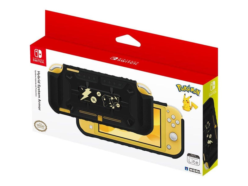 HORI Hybrid System Armor (Pokémon: Pikachu Black & Gold) - Miscellaneous Zubehör für Spielkonsole - Nintendo Switch Lite