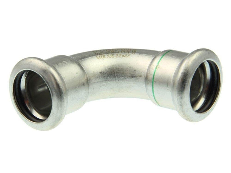 Vsh Fabrieken Xpr stainless elbow 90 deg. ff 22