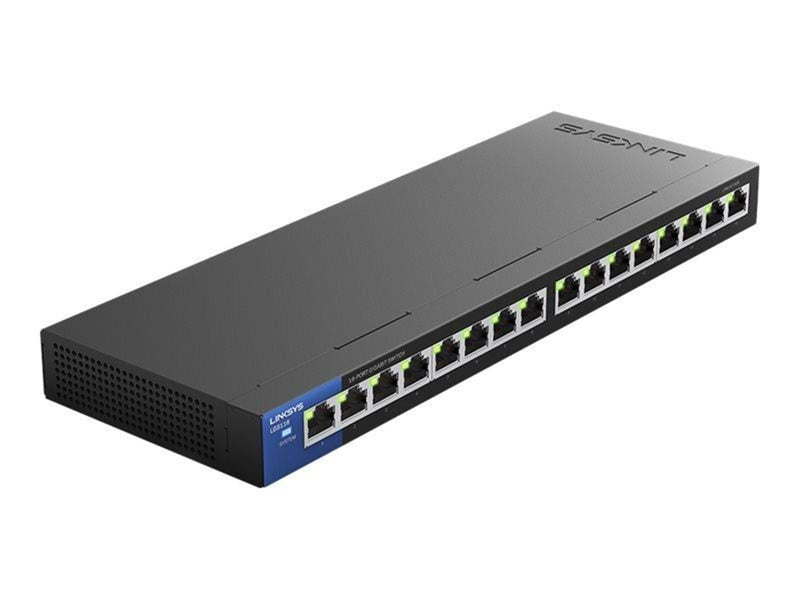 Linksys LGS116 16-Port Business Desktop Gigabit Switch