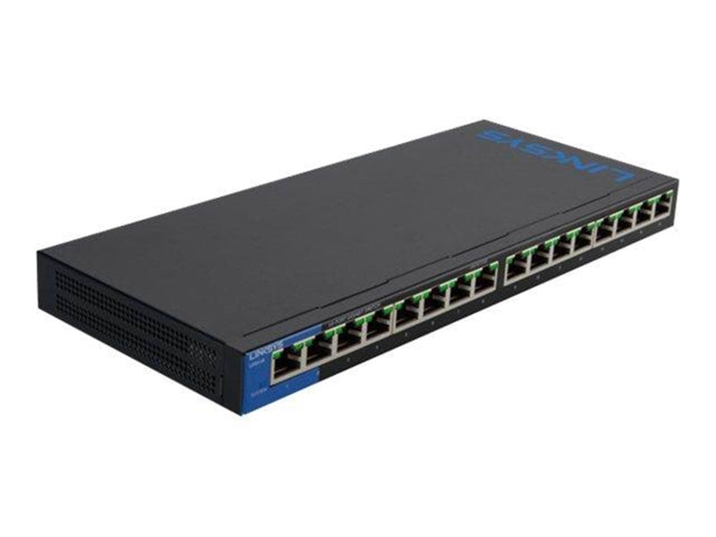 Linksys LGS116P 16-Port Business Desktop Gigabit PoE+ Switch (PoE+ 80W)