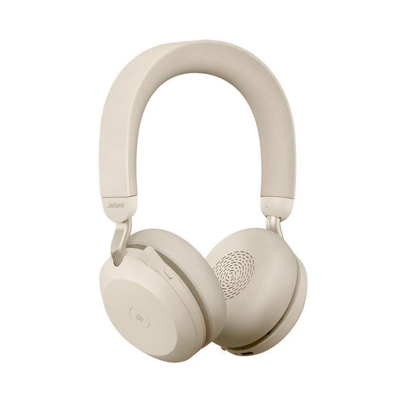 Jabra Evolve2 75 MS Stereo Headset On-Ear beige